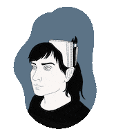 Art Face Sticker by theartofirina