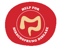 Bowel Sticker by Help For Hirschsprung Disease