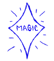 Stars Magic Sticker