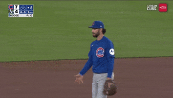 High Five Chicago Cubs GIF by TheDreamTeam 