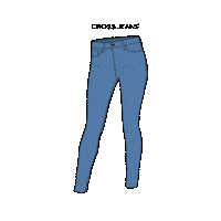 Denim Hose Sticker by CROSS JEANS