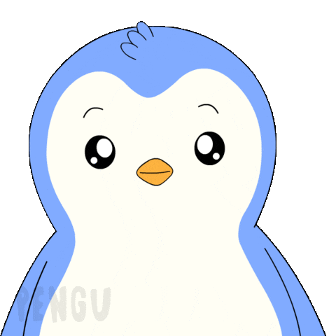 Monday Morning Pain Sticker by Pudgy Penguins