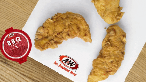 chicken tenders GIF by A&W Restaurants