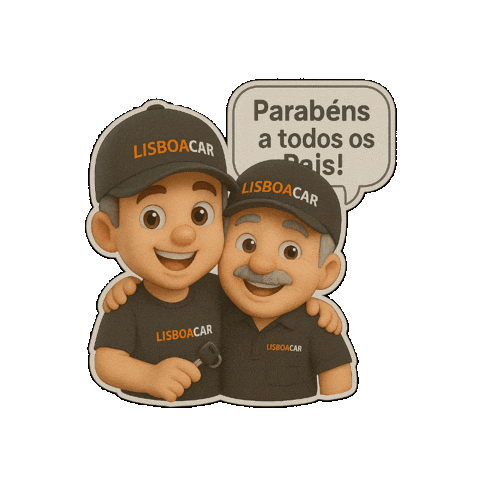LisboaCar giphygifmaker pai pais dia dos pais Sticker