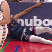 Fall Over British Basketball GIF by Bristol Flyers