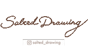 Salted Drawing Sticker