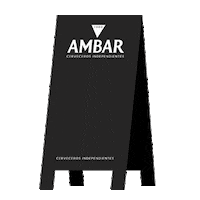 Bar Sticker by Cervezas Ambar