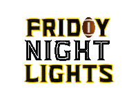 Friday Night Lights Sticker by Seminole High School - Texas