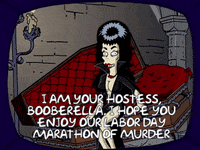 EscuelaMountain work horror day simpsons GIF