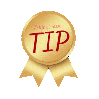 Tip Sticker by Zettje in de goede richting