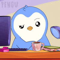 Angry Coffee GIF by Pudgy Penguins