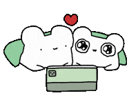 Chilling In Love Sticker by Kennysgifs