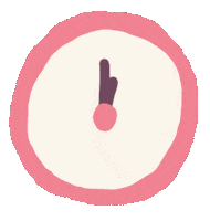Time Move Sticker by Sara Maese