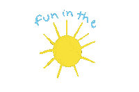 tracimakes fun summer sun day Sticker