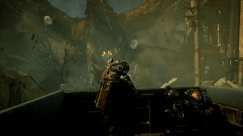 giphyupload microsoft giphylinargaming gears of war coalition GIF