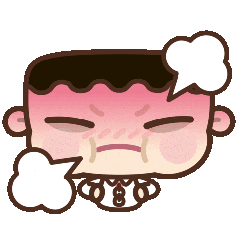 Angry Mark Sticker