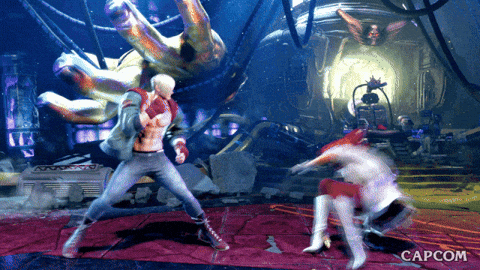 Video Game Kick GIF by CAPCOM