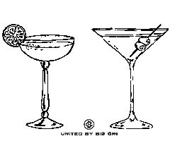 Happy Hour Cheers Sticker by Hood River Distillers