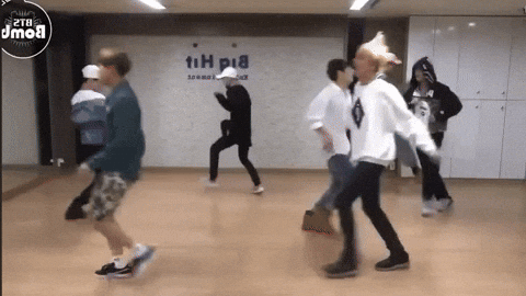 Silver Spoon Dance Practice GIF