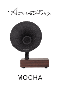 Mocha Sticker by Acoustibox