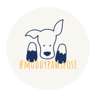 Dog Adopt Sticker by Muddy Paws Rescue NYC