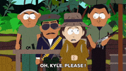 gun hat GIF by South Park 