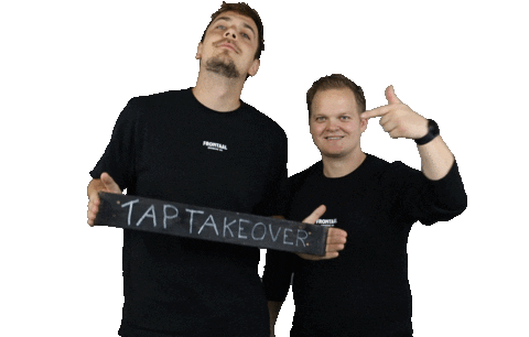 Drink Beer Sticker by Brouwerij Frontaal