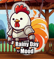 Relax Rain GIF by Zorooster