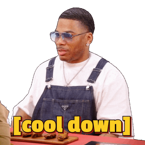 Cool Down Chicken Wings Sticker by First We Feast