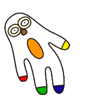 Fun Sloth Sticker