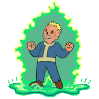 Fallout Ghoul Sticker by Bethesda