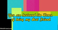 Best Friends Forever Friendship GIF by wishafriend