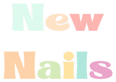 25Sweetpeas new new post nails nail polish Sticker