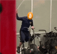f2pool crypto workout gym bitcoin GIF