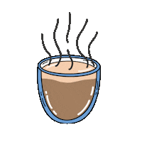dindistudio coffee coffeetime hotcoffee dindistudio Sticker