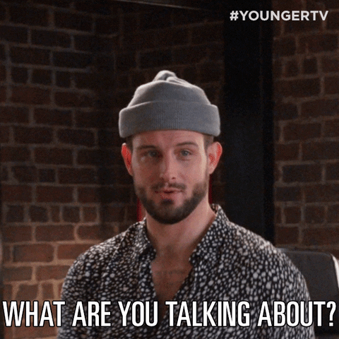 What Are You Talking About Tv Land GIF by YoungerTV