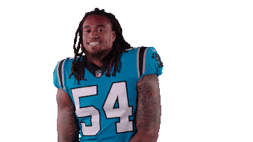National Football League Wow Sticker by Carolina Panthers