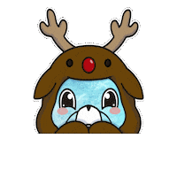 Christmas Snow Sticker