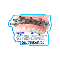 Chrome Sticker by GuidedSMILE
