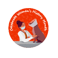 Womens History Month Bph Sticker by BanfieldPetHospital