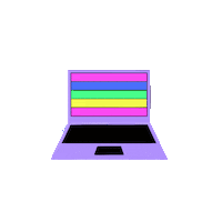 Glitch Technology Sticker