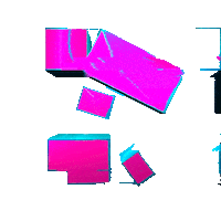 art glitch Sticker by Lex.Space