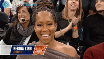 Regina King Smile GIF by NBA