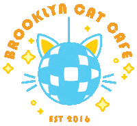 Bcc Sticker by Brooklyn Cat Cafe