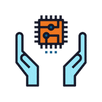 Data Chip Sticker by WynnmexTech