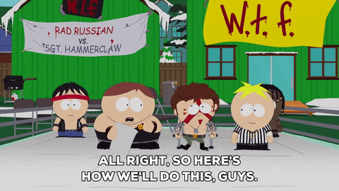 wresting eric cartman GIF by South Park 
