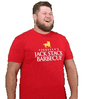 Kansas City Chiefs Football Sticker by Jack Stack Barbecue