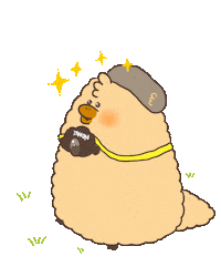 Sam Beige Sticker