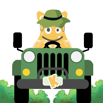 Safari Selva Sticker by katapum