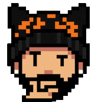Pixel Thinking Sticker by ERTgr